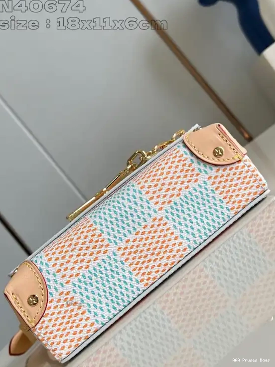 AAA Replica Ru Wearable VUITTON Wallet-18*11*6.5CM LOUIS Steamer 0615